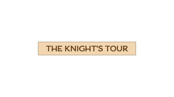 The Knight's Tour gameplay screenshot