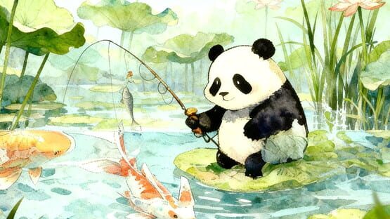 Panda Fishing: The Way of Angling gameplay screenshot