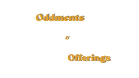 Oddments & Offerings official artwork 1