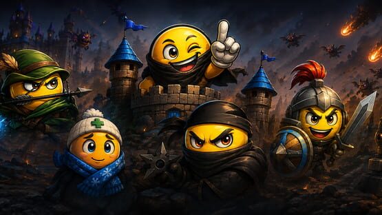 Smiley Arena gameplay screenshot