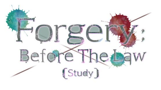 Forgery: Before the Law (Study) official artwork 1