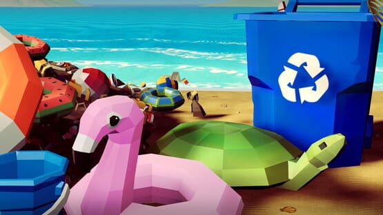 The Coast is Clear: Tidy up the Beach! official artwork 4