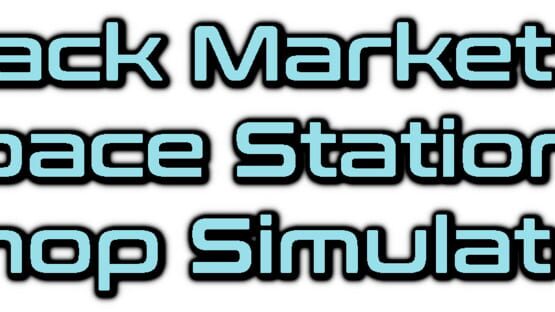 Black Market Space Station Shop Simulatorの画面 1