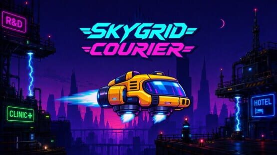 Skygrid Courier gameplay screenshot