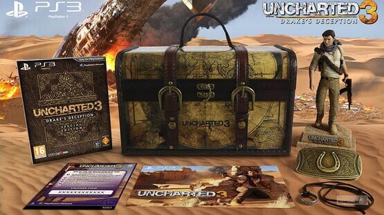 Uncharted 3: Drake's Deception - Explorer Edition official artwork 1