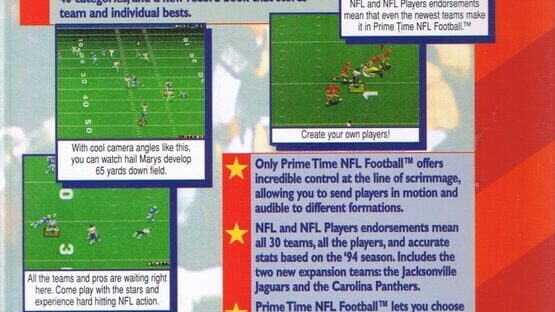 Prime Time NFL Starring Deion Sanders official artwork 1
