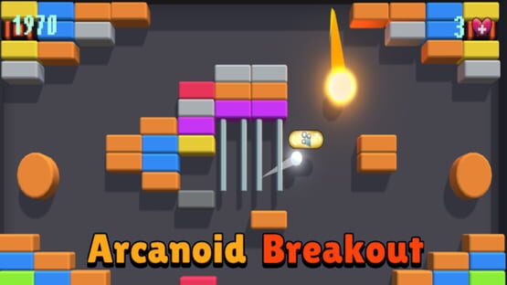 Arcanoid Breakout gameplay screenshot