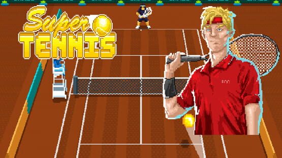Super Tennis gameplay screenshot