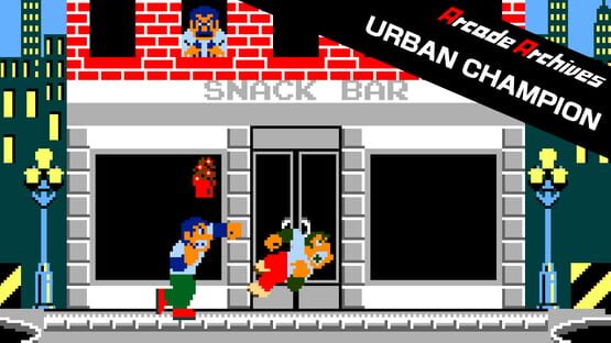 Arcade Archives: Urban Champion gameplay screenshot