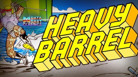Johnny Turbo's Arcade: Heavy Barrel gameplay screenshot