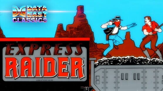 Johnny Turbo's Arcade: Express Raider official artwork 1