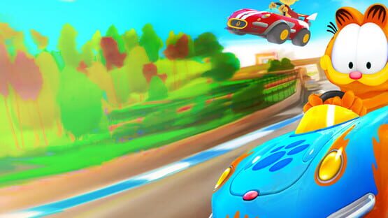 Garfield Kart gameplay screenshot
