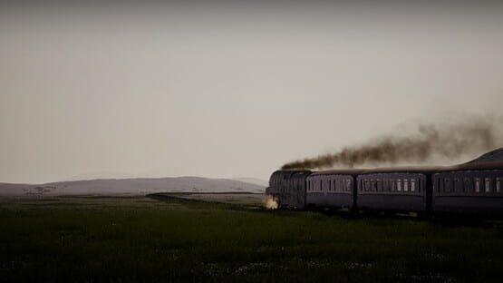 Far Away Train backdrop