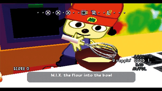 PaRappa the Rapper Screenshot