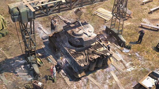 Tank Squad backdrop