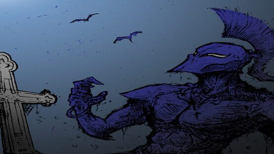Neon Knight: Vengeance from the Grave official artwork 1