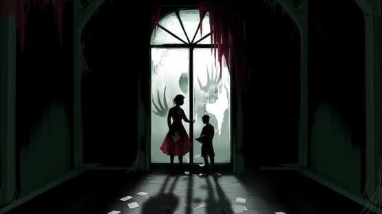 Moonlight Mansion backdrop
