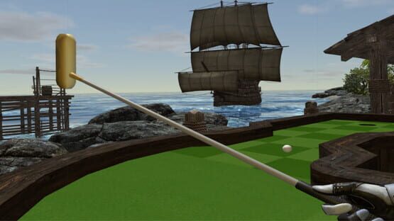 Pirate Island Mini Golf VR backdrop