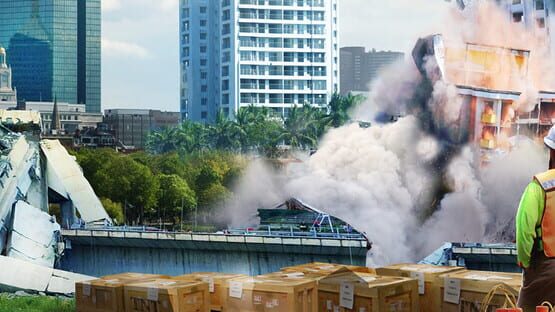 Demolition Expert: The Simulation backdrop