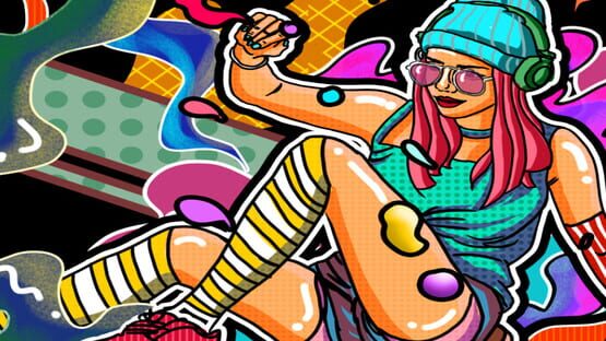 VR Graffiti World backdrop