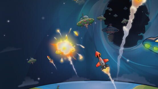 Galactic Missile Defense gameplay screenshot