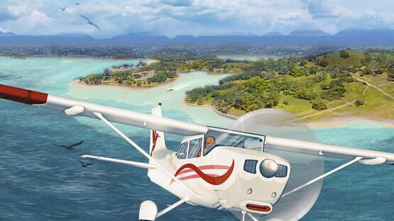 Coastline Flight Simulator backdrop