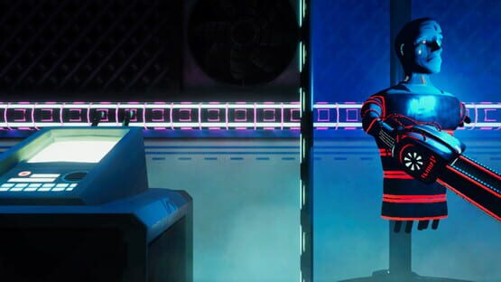 Johnny Chainsaw backdrop