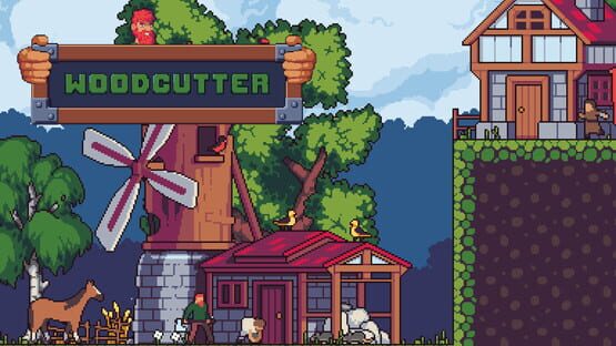 Woodcutter gameplay screenshot