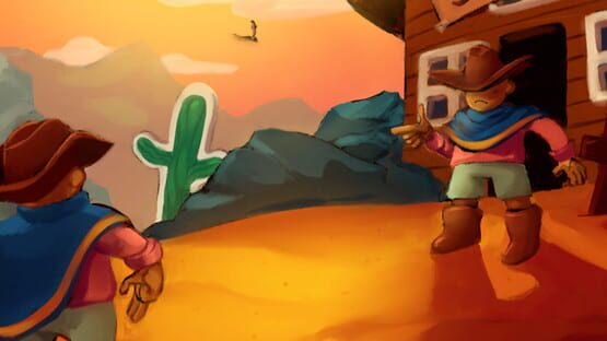 Five-Finger Gunslinger backdrop