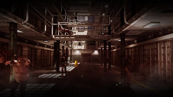 Infected Prison backdrop