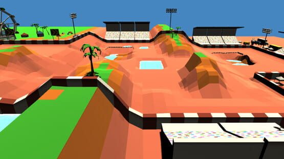 Super Dirt Racers backdrop