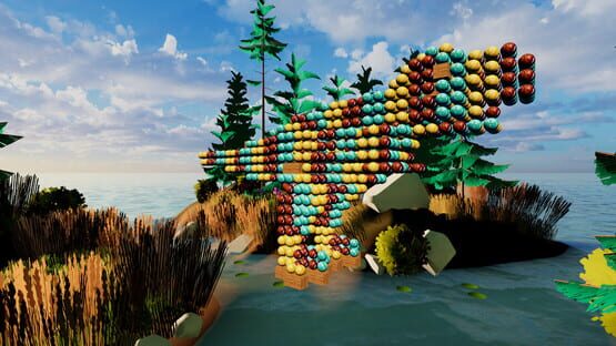 Marble Pop Paradise gameplay screenshot