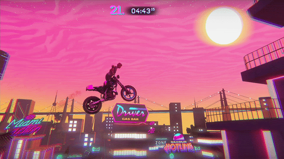 Trials of the Blood Dragon Screenshot