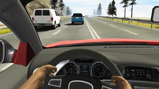 Racing in Car screenshot