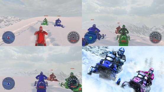 Képernyőkép erről: Snow Moto Racing Freedom
