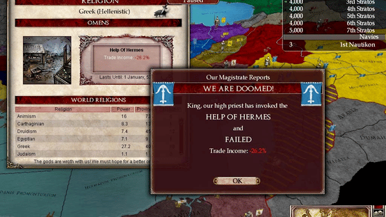 Europa Universalis: Rome - Gold Edition Screenshot