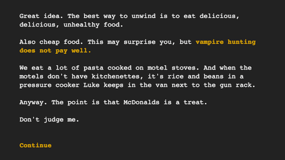 16 Ways to Kill a Vampire at McDonalds Screenshot