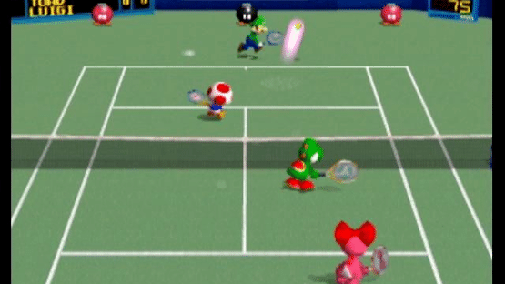 Mario Tennis Screenshot