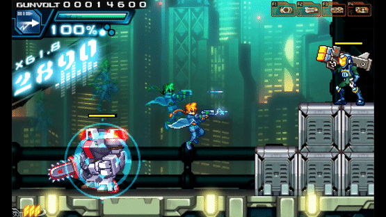 Azure Striker Gunvolt Screenshot