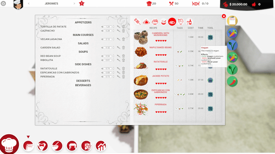 Chef: A Restaurant Tycoon Game Screenshot