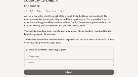 Doomsday on Demand Screenshot