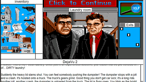 Deja Vu II: MacVenture Series Screenshot