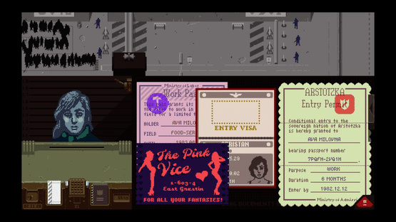 Papers, Please Screenshot