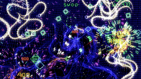 Geometry Wars: Galaxies Screenshot