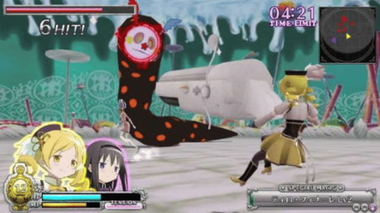 Puella Magi Madoka Magica: The Battle Pentagram Screenshot