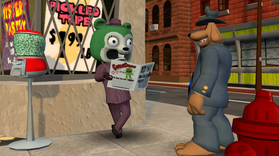 Sam & Max: Save the World - Episode 3: The Mole, the Mob and the Meatball Screenshot