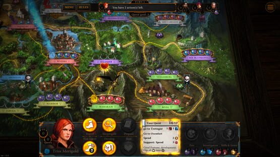 Képernyőkép erről: The Witcher: Adventure Game