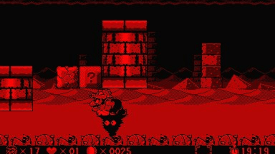 Virtual Boy Wario Land Screenshot