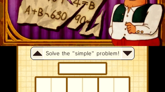 Professor Layton and the Miracle Mask Screenshot