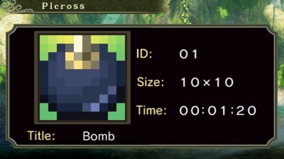 My Nintendo Picross: The Legend of Zelda Twilight Princess Screenshot